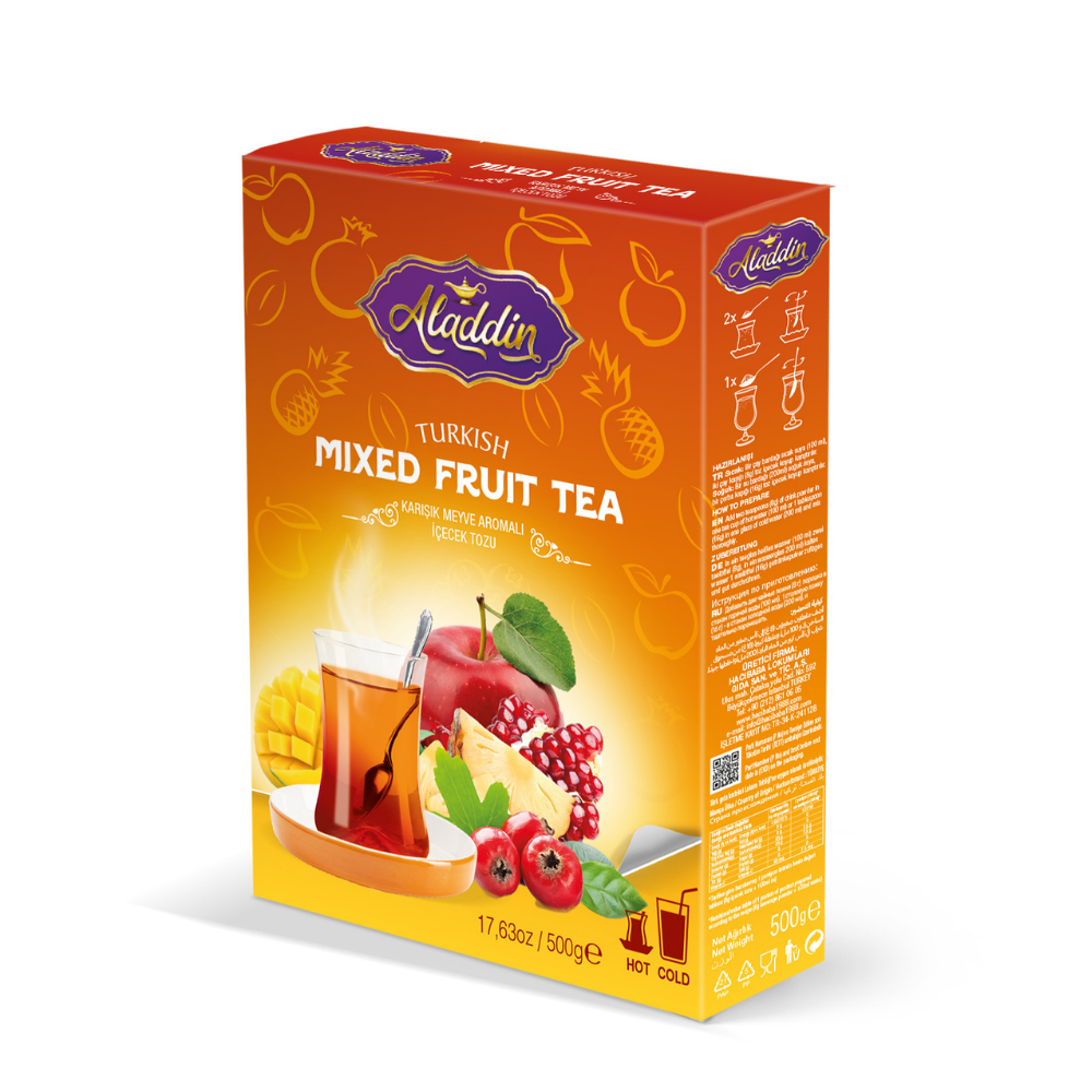 Karışık Meyve Aromalı Toz Çay 500 Gr