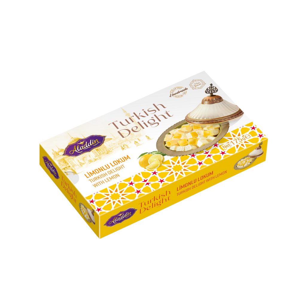 Limon Aromalı Paket Lokum 175 Gr