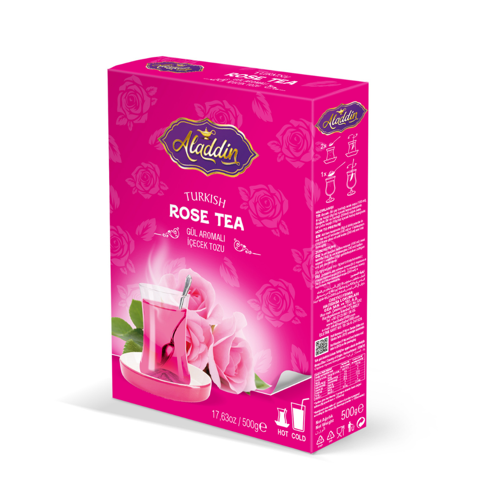 Elma Aromalı Toz Çay 500 Gr