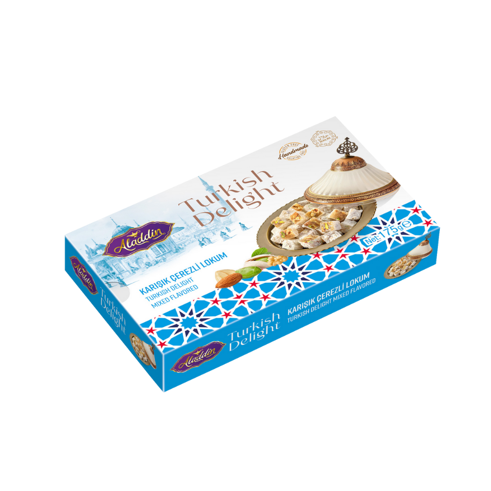 Karışık Çerezli Duble Paket Lokum 175 Gr