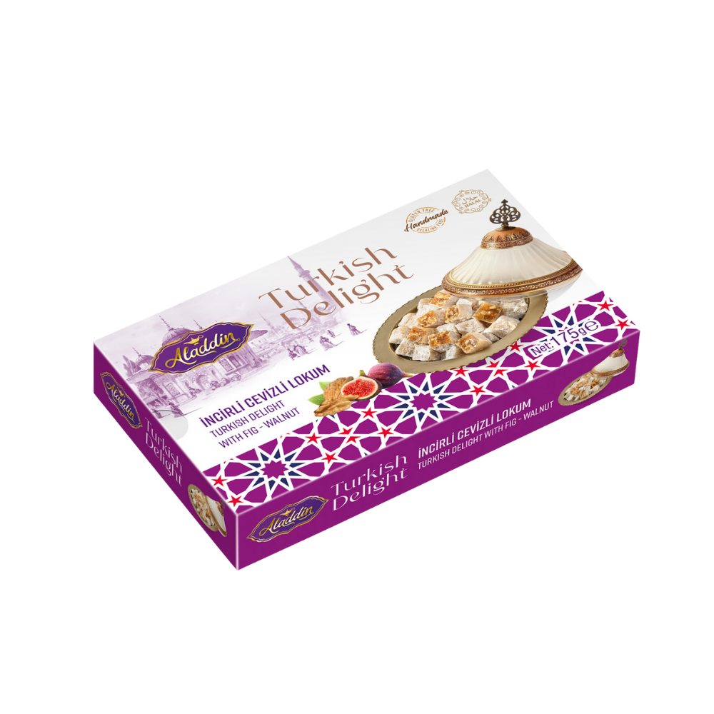 İncirli Cevizli Duble Paket Lokum 175 Gr