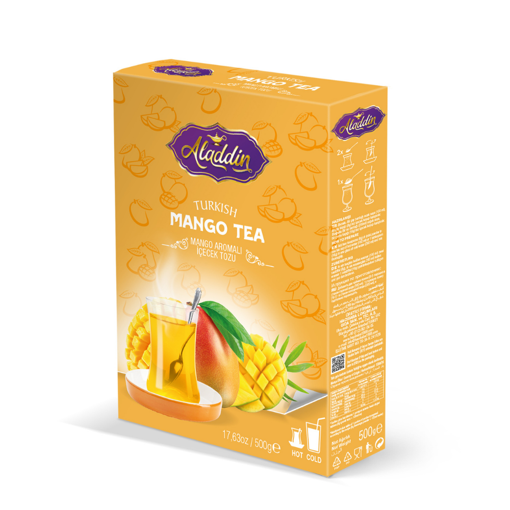 Mango Aromalı Toz Çay 500 Gr
