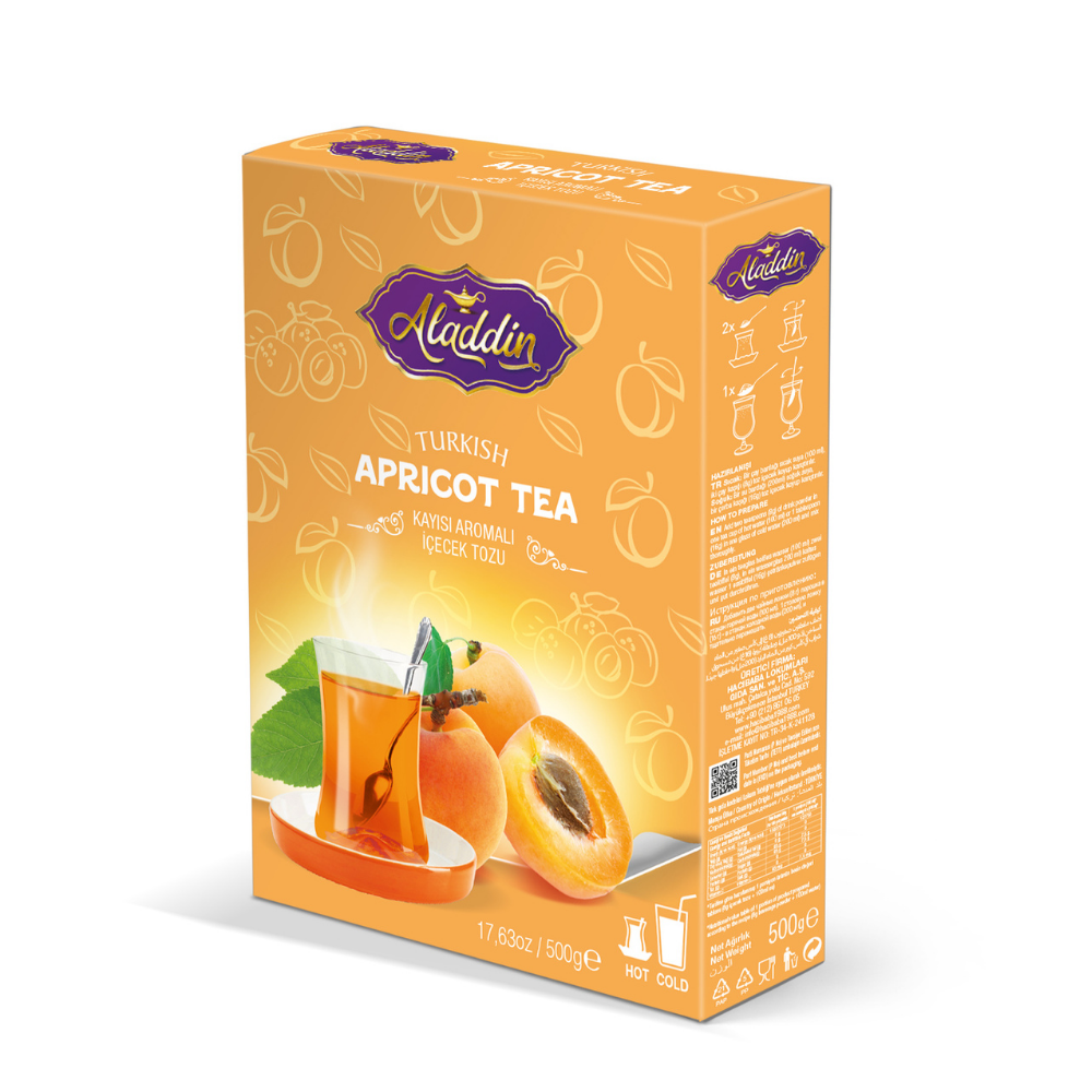 Kayısı Aromalı Toz Çay 500 Gr