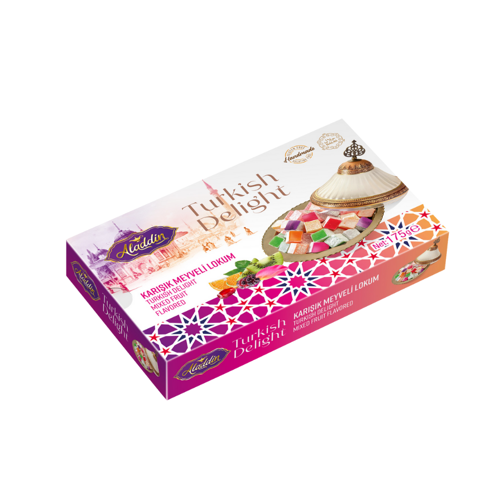 Karışık Meyve Aromalı Paket Lokum 175 Gr